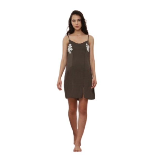 Wearstatuquo Rose Slip Dress 1